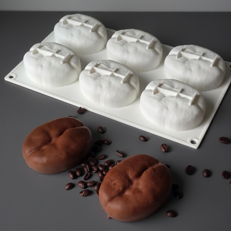 Coffee Silicone Mold for Viral beautiful Desserts Realistic  100% Platinum silicone