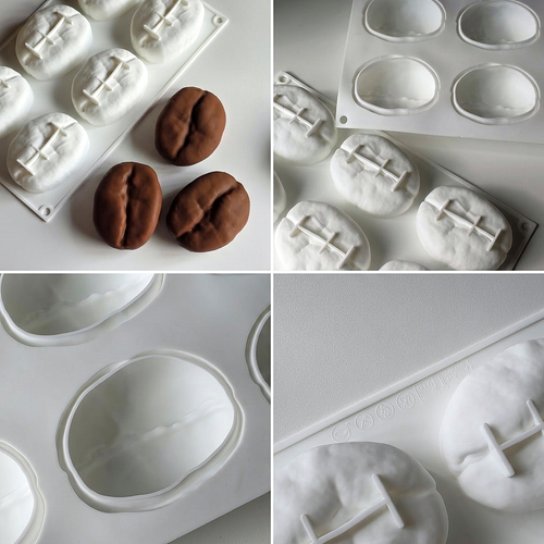 Coffee Silicone Mold for Viral beautiful Desserts Realistic  100% Platinum silicone